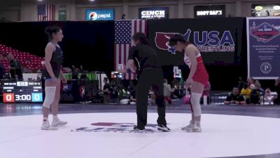 62 kg Rnd Of 16 - Gianna Moreno, Austin Texas Wrestling Club vs SaVannah Cosme, Sunkist Kids Wrestling Club