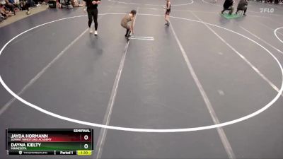 Semifinal - Jayda Hormann, Summit Wrestling Academy vs Dayna Kielty, Minnesota