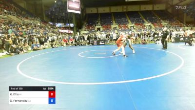 160 lbs Rnd Of 128 - Karsen Otis, Wisconsin vs Gavin Fernandez, California