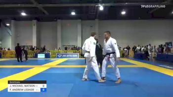 JAKE MICHAEL WATSON vs FELLIPE ANDREW LEONDRO SI 2021 American National IBJJF Jiu-Jitsu Championship