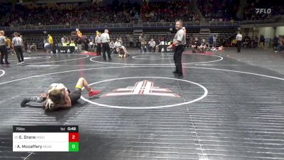 75 lbs Consi Of 16 #2 - Elijah Drane, Knoch vs Aedan Mccaffery, Meadowbrooke Christian