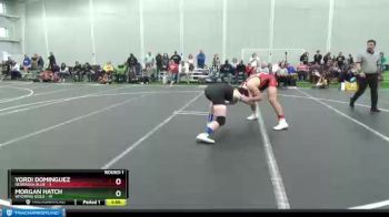 160 lbs Round 1 (4 Team) - YORDI Dominguez, Nebraska Blue vs Morgan Hatch, Wyoming Gold