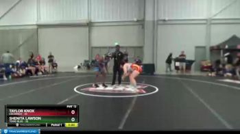 180 lbs Round 1 (8 Team) - Taylor Knox, Colorado vs Shenita Lawson, Texas Blue