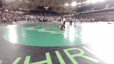 56 lbs Quarterfinal - Sawyer Moen, Sumner Panthers Jr. Wrestling vs Legend Zuniga, Toppenish USA Wrestling Club