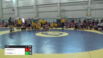 82 lbs Pools - Olivia Whitlach, NE United (OH) vs Giada Croteau, PA West