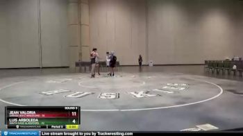 129 lbs Round 5 (6 Team) - Luis Arboleda, South Dade Gladiators vs Jean Valoria, Garage Boyz Wrestling