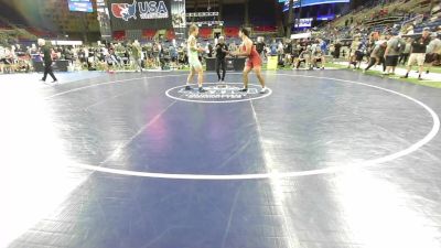 220 lbs Rnd Of 32 - Jordyn Miller, Oklahoma vs Nick Nosler, Illinois