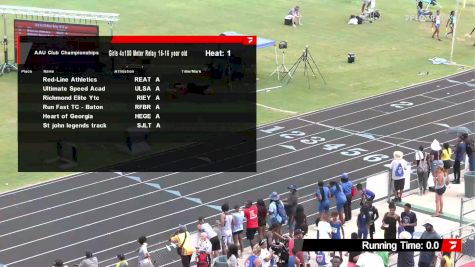 Youth Girls' 4x100m Relay, Semi-Finals 1 - Age 15-16