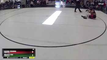 123 lbs Cons. Round 2 - Binaya Rai, Nebraska vs Quinn Zegers, Nebraska