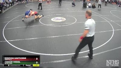 4A 190 lbs Quarterfinal - Donovan Hawthorne, Greenville vs Connor Wiendl, Hilton Head