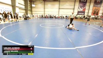 48 lbs Rd# 5- 3:45pm Friday Final Pool - Leeland Jacobson, Oklahoma Outlaws Blue vs Jaxson Williams, Cali Red