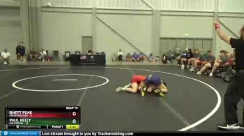 132 lbs Placement Matches (8 Team) - Rhett Peak, Oklahoma Red vs Paul Kelly, California