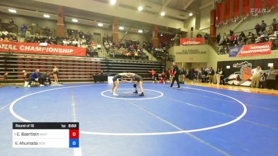 109 lbs Round Of 16 - Emma Baertlein, Southern Oregon vs Valeria Ahumada, Siena Heights (Mich.)