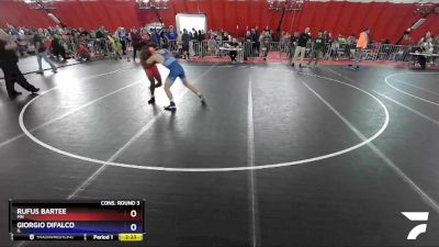 138 lbs Cons. Round 3 - Rufus Bartee, MN vs Giorgio DiFalco, IL