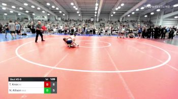 120 lbs Round Of 16 - Tyler Knox, Beast Of The East vs Nic Allison, Diesel
