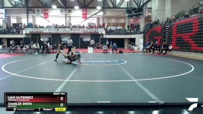 126 lbs Cons. Round 1 - Liam Gutierrez, Frederick Douglass vs Charles Smith, Central