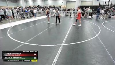 215 lbs Semifinal - Jackson Barnhisel, Liberty Warriors Wrestling Club vs Ashton Honnold, Moen Wrestling Academy