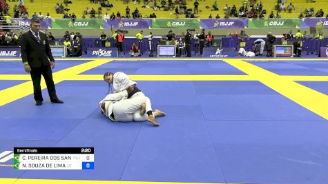 CLEIDIANE PEREIRA DOS SANTOS vs NATÁLIA SOUZA DE LIMA 2024 Brasileiro Jiu-Jitsu IBJJF