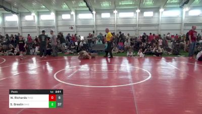 100 lbs Pools - William Richards, Phoenix W.C. vs Sawyer Breslin, Ohio Gold 24K