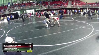 90 lbs Champ. Round 2 - Alecsander Osborne, McCook Wrestling Club vs Damien Masters, Powerhouse Wrestling Club