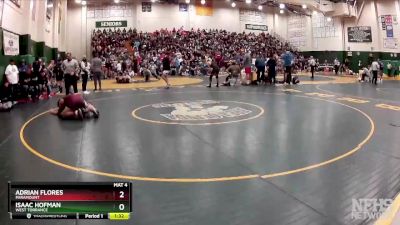 138 lbs Champ. Round 1 - Isaac Hofman, West Torrance vs Adrian Flores, Paramount