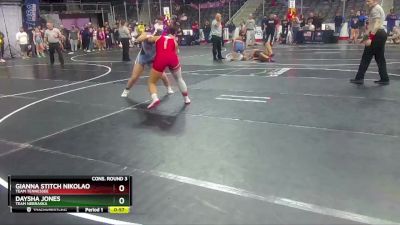 152 lbs Cons. Round 3 - Daysha Jones, Team Nebraska vs Gianna Stitch Nikolao, Team Tennessee