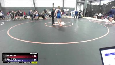 190 lbs Cons. Semi - Adam Bayne, NWWC vs Elijah Fleck, Team Scorpion Wrestling Club