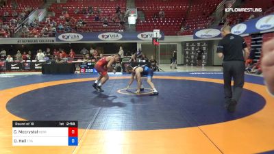 65 lbs Round Of 16 - Colton Mccrystal, Nebraska Wrestling Training Center vs Dean Heil, Titan Mercury Wrestling Club (TMWC)