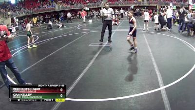 85 lbs Cons. Round 2 - Reed Kotschwar, Norris Wrestling Club vs Kian Kelley, Kearney Catholic Wrestling