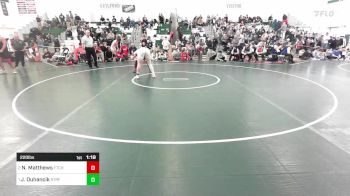 220 lbs Final - Naszier Matthews, Fitch vs James Duhancik, Stratford