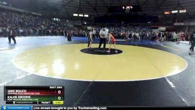 87 lbs Champ. Round 2 - Jake Bolich, Junkyard Dogs Wrestling Club vs Kaleb Grooms, Port Angeles Wrestling Club