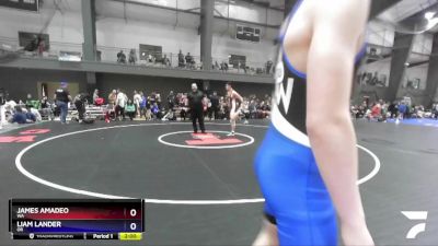 175 lbs Champ. Round 1 - James Amadeo, WA vs Liam Lander, OR