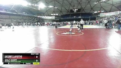 71 lbs Champ. Round 2 - Jacobey Lamothe, Mat Demon Wrestling Club vs Wolf Knopp, Buzzsaw Wrestling Club