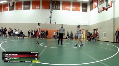 165 lbs Cons. Round 5 - Matthew Frey, Garaway vs Sam Mentzer, Pleasant