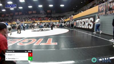 43 lbs Round Of 16 - Trey Dixon, Elgin Wrestling vs Antonio Gonzales, Standfast