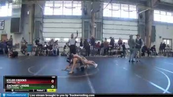 130 lbs Round 4 (8 Team) - Kyler Crooks, Team Ohio vs Zachary Landis, Terps Xtreme