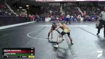 72 lbs Cons. Round 2 - Peyton Kirkpatrick, SlyFox vs Jayden Reyes, Derby