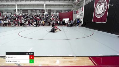 175 lbs Round Of 16 - Ronin Gault, Lake Highland Prep vs Brogan Flannigan, Calvary Day School