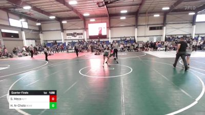 116 lbs Quarterfinal - Savanna Meza, AZ Tilters vs Hannah Naccarati-Cholo, Bear WC