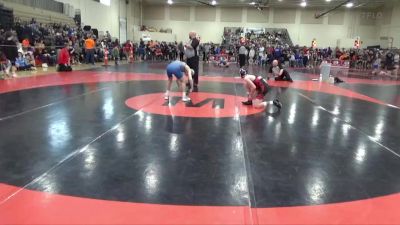 100 lbs Champ. Round 1 - Ben Rodriguez, Scoring Edge vs David Bilhorn, Milton Monster Wrestling Club