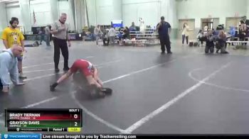 92 lbs Finals (2 Team) - Brady Tiernan, Bitetto Trained vs Grayson Davis, Rampage