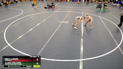 Round 1 - Alaina Williams, Summit Wrestling Academy vs Miela Larson, Minnesota