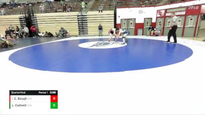 138 lbs Quarterfinal - Cameron Baugh, Unafiliated vs Lucas Cadwell, Contenders Wrestling Academy