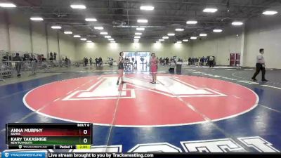 100 lbs Champ. Round 1 - Anna Murphy, Nampa vs Kary Takashige, New Plymouth