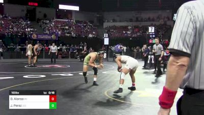 160 lbs Consi Of 8 #2 - David Alonso, Palm Desert (SS) vs Joe Perez, La Costa Canyon (SD)