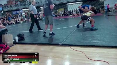 160 lbs Round 1 (10 Team) - Andrew Young, CIAW vs Gian Parrish, Pace WC