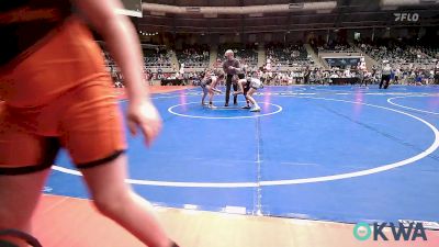 98 lbs Rr Rnd 3 - Chasen Anderson, Weatherford Youth Wrestling vs Camden Garrison, HURRICANE WRESTLING ACADEMY