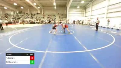 126 lbs Round Of 64 - Tristen Essig, MO vs Brady Hohlman, NY