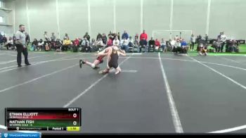 113 lbs Round 1 (4 Team) - Ethan Elliott, Nebraska Blue vs Nathan Fish, Wyoming Gold