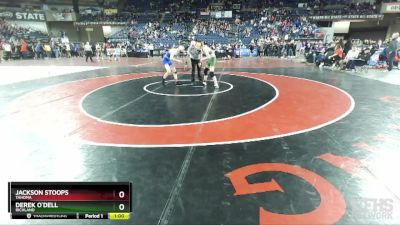 4A 113 lbs Cons. Round 2 - Jackson Stoops, Tahoma vs Derek O`Dell, Richland